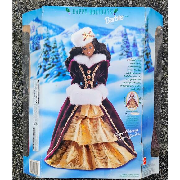 1996 Holiday Barbie Special Edition African American Mattel #15647 NEW IN BOX - Picture 2 of 8